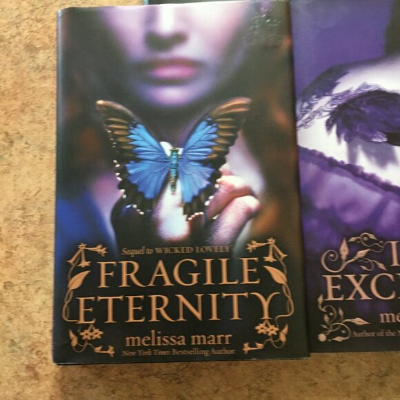 melissa marr wicked lovely fragile eternity ink exchange book bundle - Picture 4 of 10